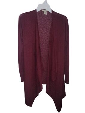 Burgandy Mudd Large Cardigan